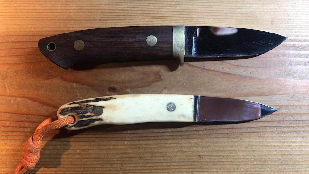 狩猟ナイフ２：主要なナイフを鋼材の視点から比べてみよう | 山の 